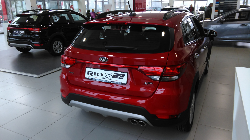 Kia x-line магнитола Престиж