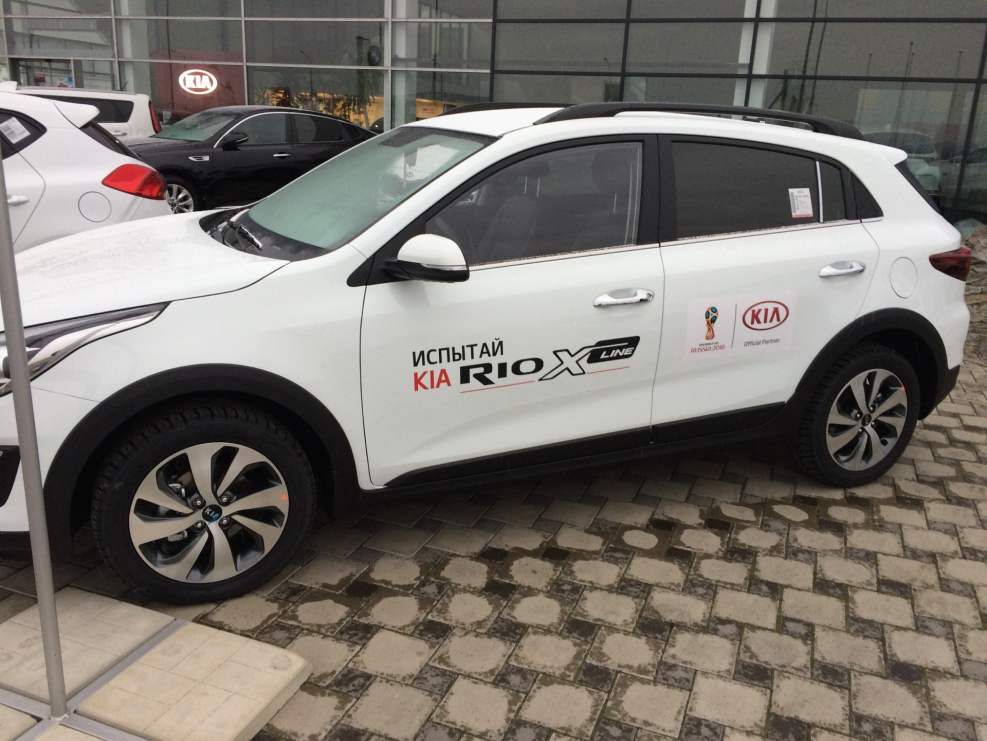 Kia Rio x-line 2019 руль