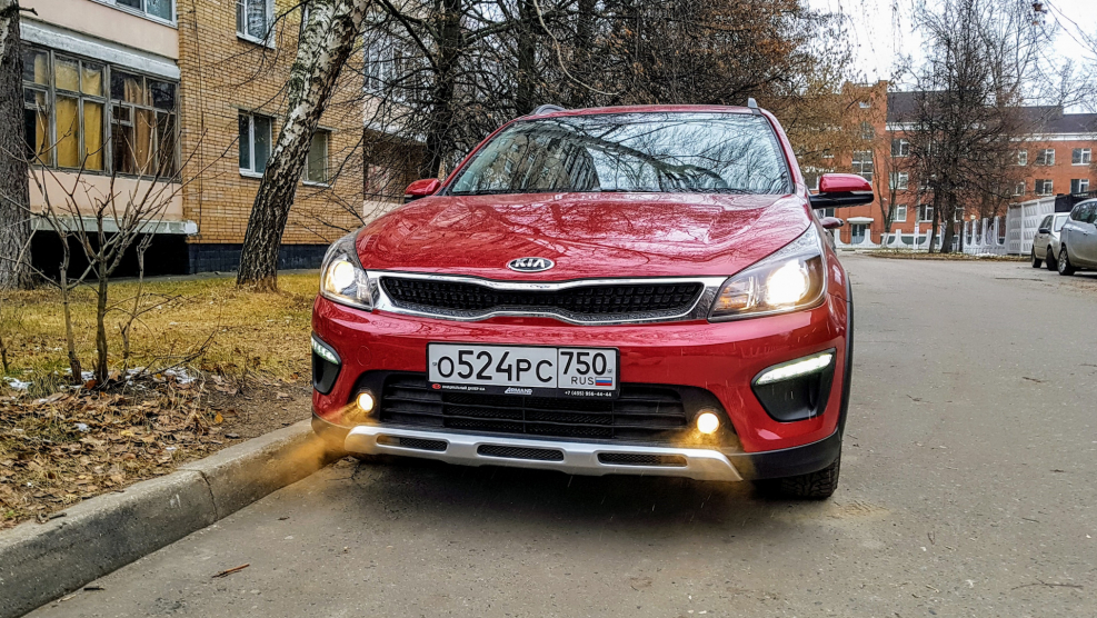Kia Rio x-line 2019 красный