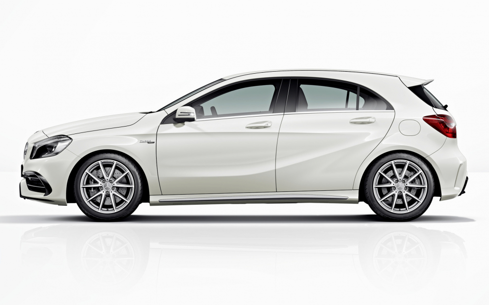Mercedes-Benz a-class w176 2012 белый фон