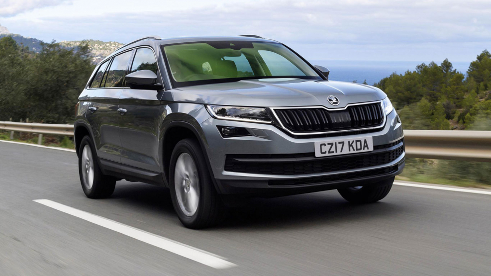 Skoda Kodiaq серебристый Brilliant металлик
