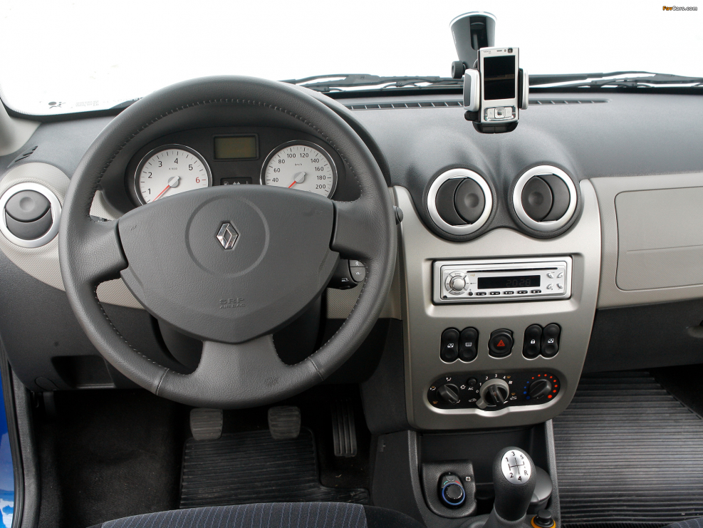 Renault Sandero 1 панель
