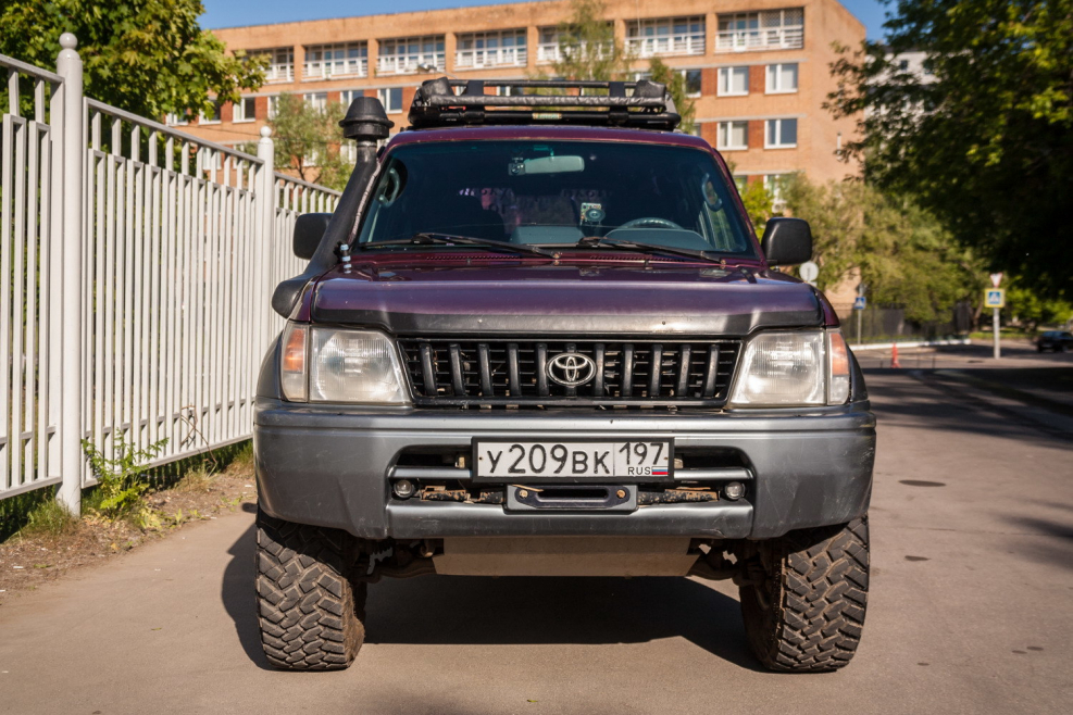 Toyota Land Cruiser Prado 95 доп свет