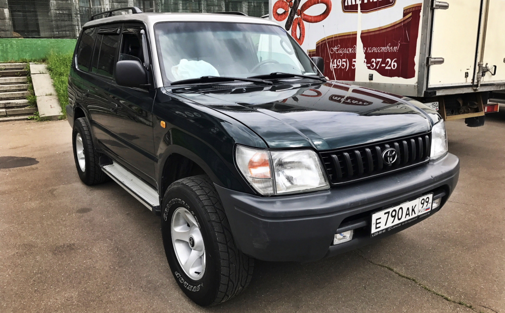 Toyota Land Cruiser Prado 95 2000 черный