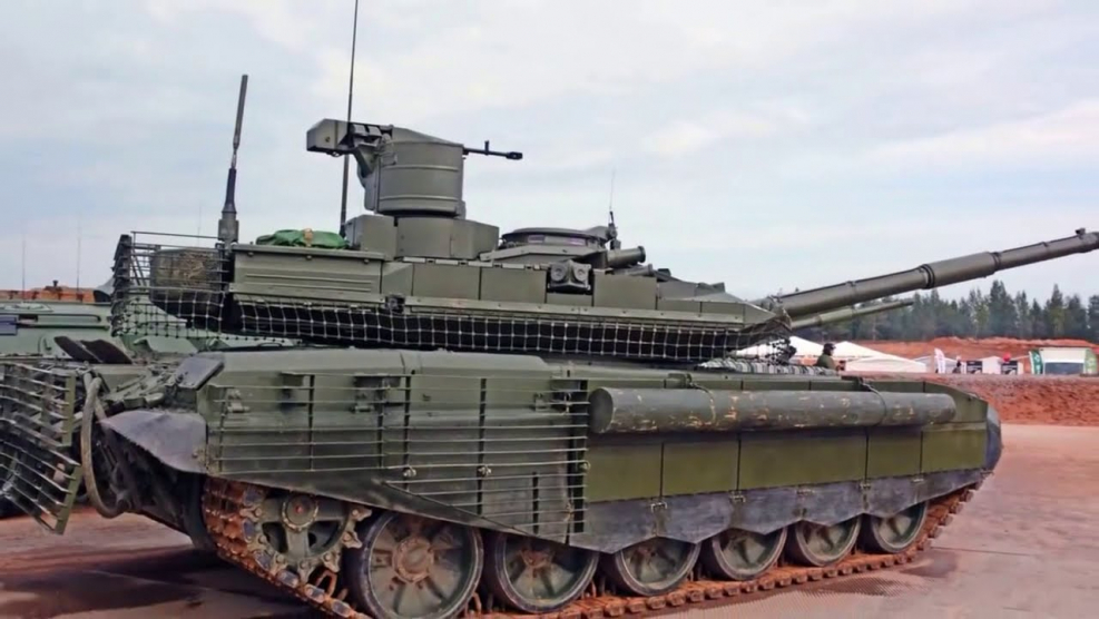 Танк т-90м прорыв