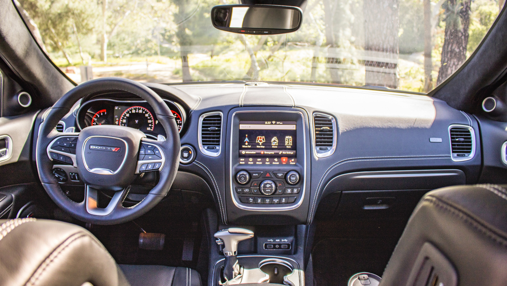 Dodge Durango 2009 салон сзади