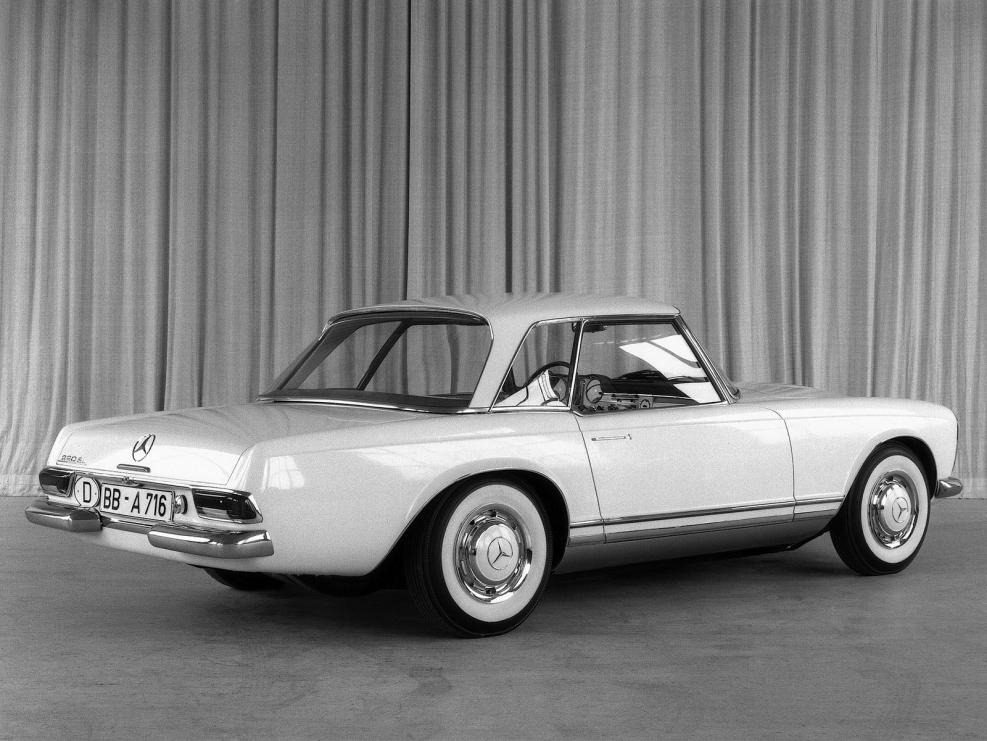 Mercedes SL (w113) 1963 Coupe
