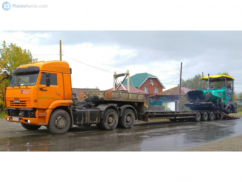 Седельный тягач трал КАМАЗ 44108
