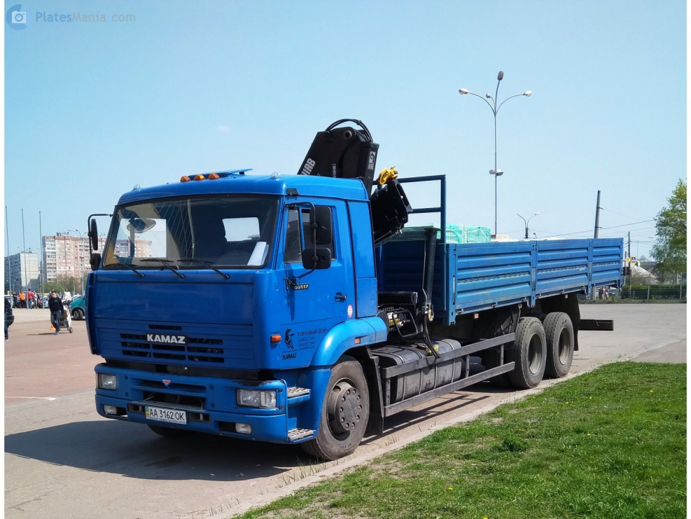КАМАЗ 55111 С прицепом
