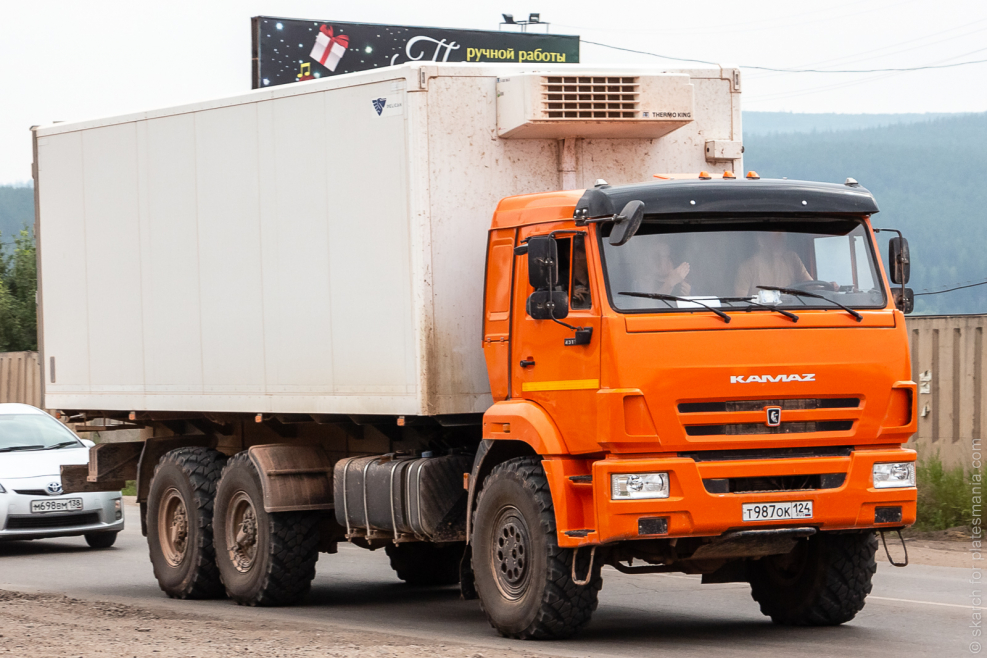 КАМАЗ т857мк124камаз