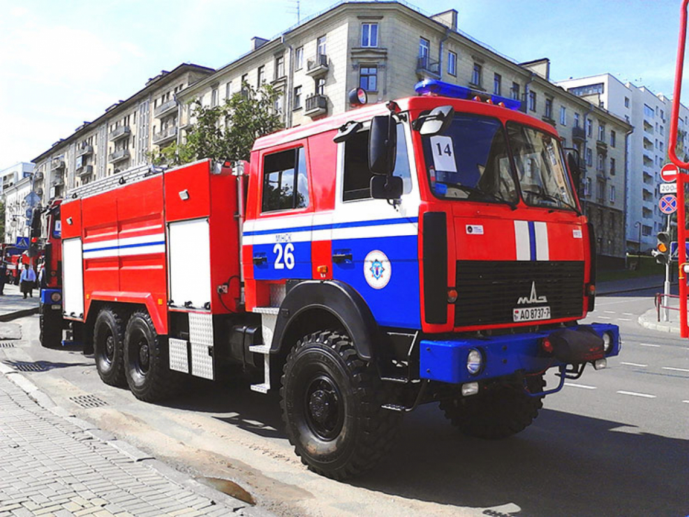 Пожарная машина МАЗ АЦ 40