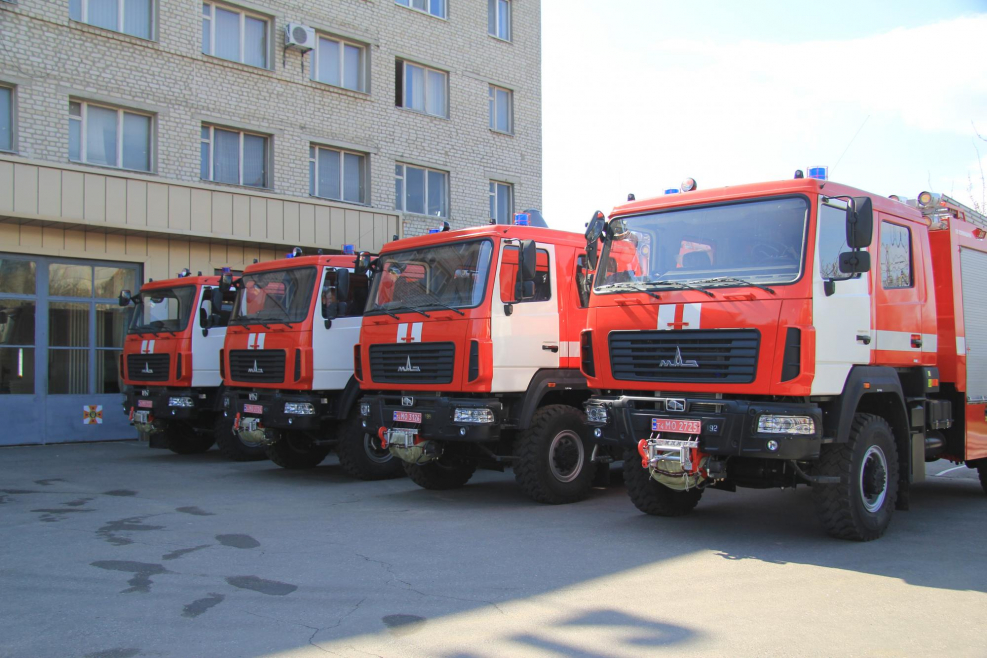 МАЗ 4х4 пожарный