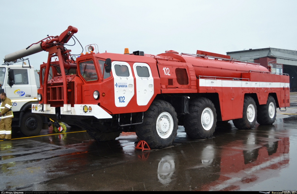 МАЗ 7310 ураган пожарный