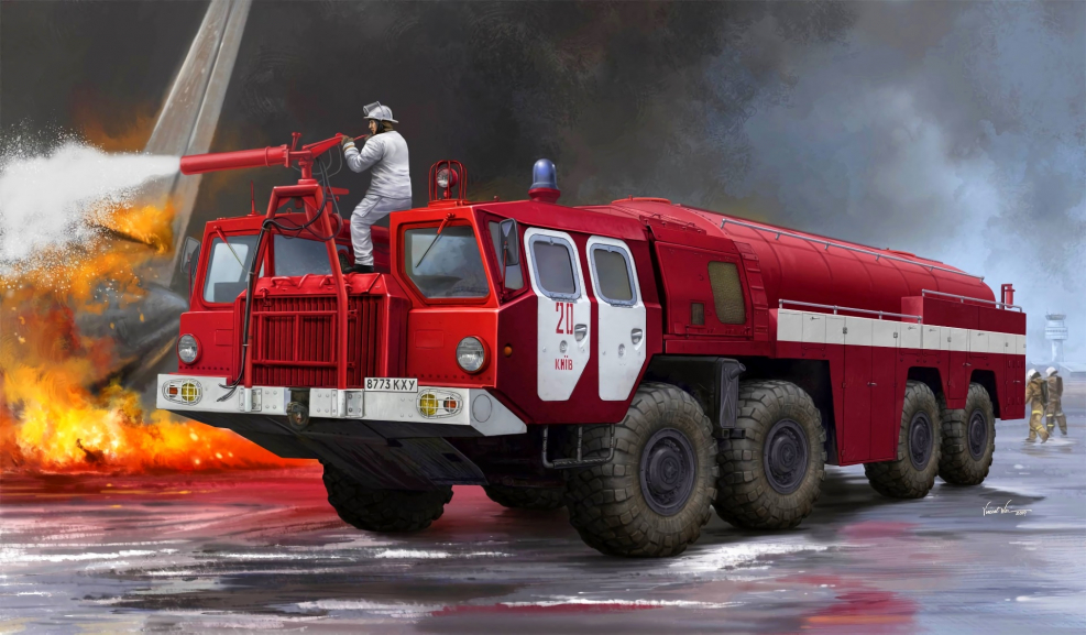 МАЗ 7310 Аэродромный пожарный