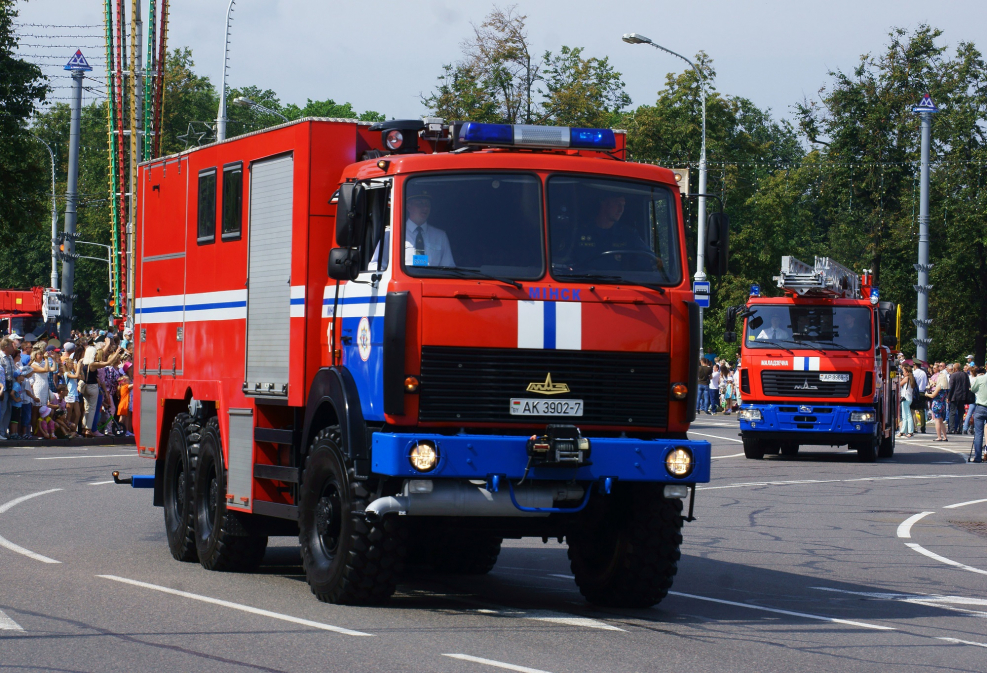 МАЗ пожарный 6317 Россия