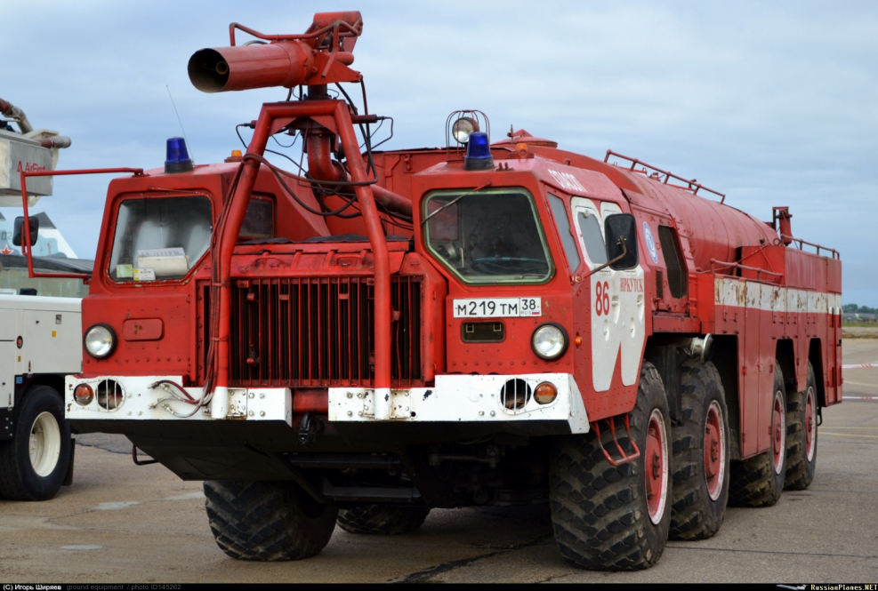 МАЗ 543 пожарный