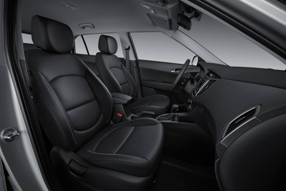 Hyundai Creta черный салон