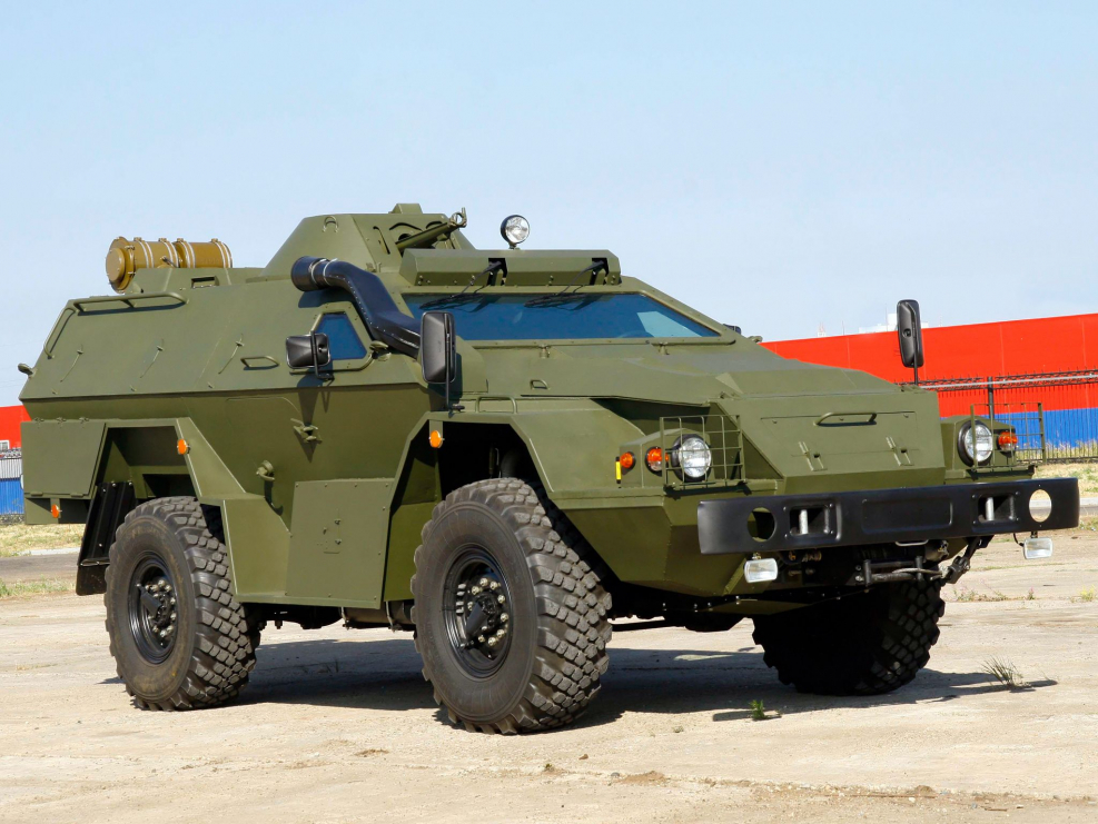 КАМАЗ-43269 выстрел БПМ-97