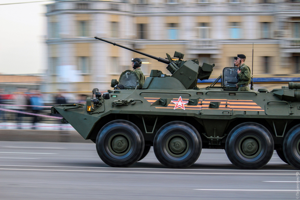 БТР-82ат с новым боевым модулем