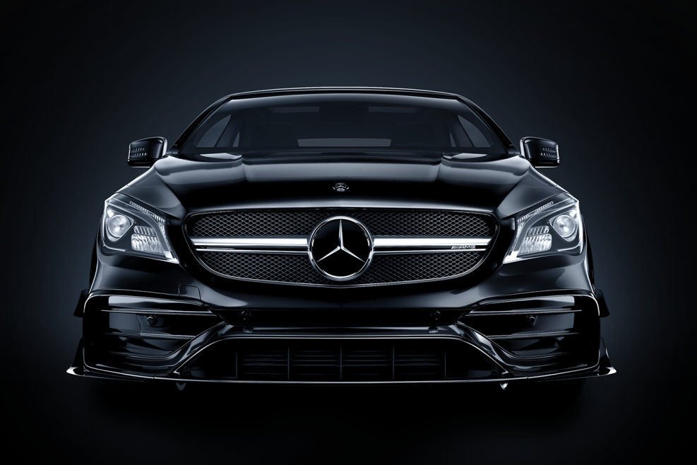 Мерседес Бенц AMG черный