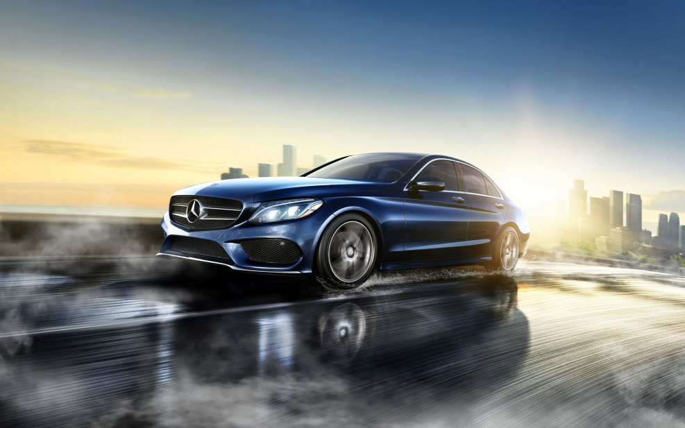 Автомобиль «Mercedes Benz», c class в городе