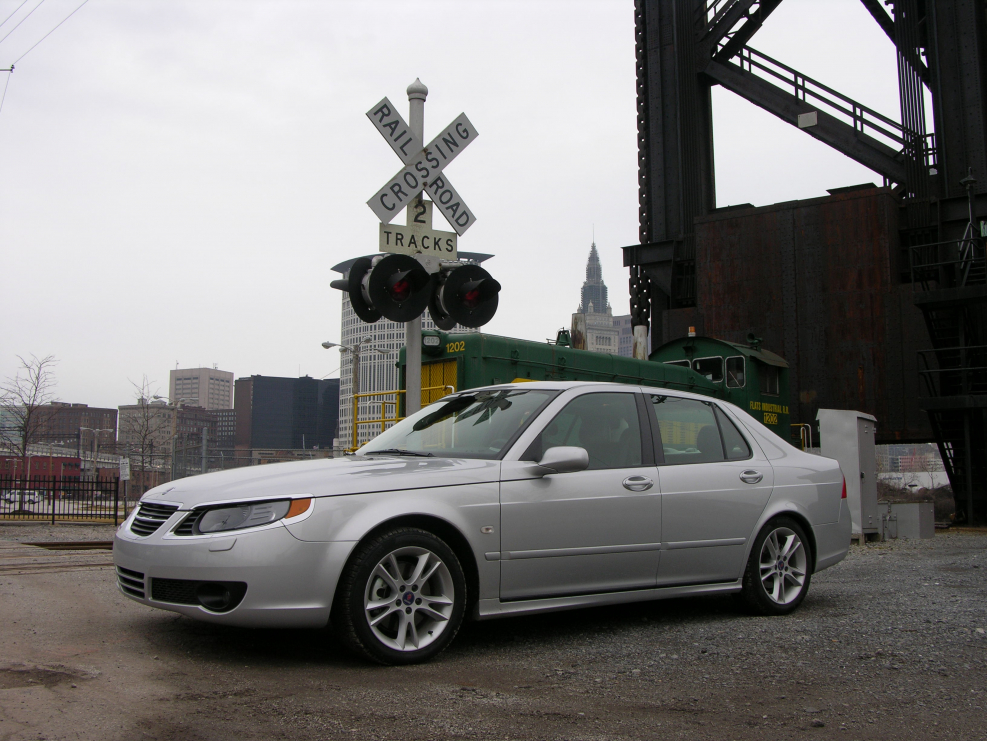 Saab 9-5 Wagon stance