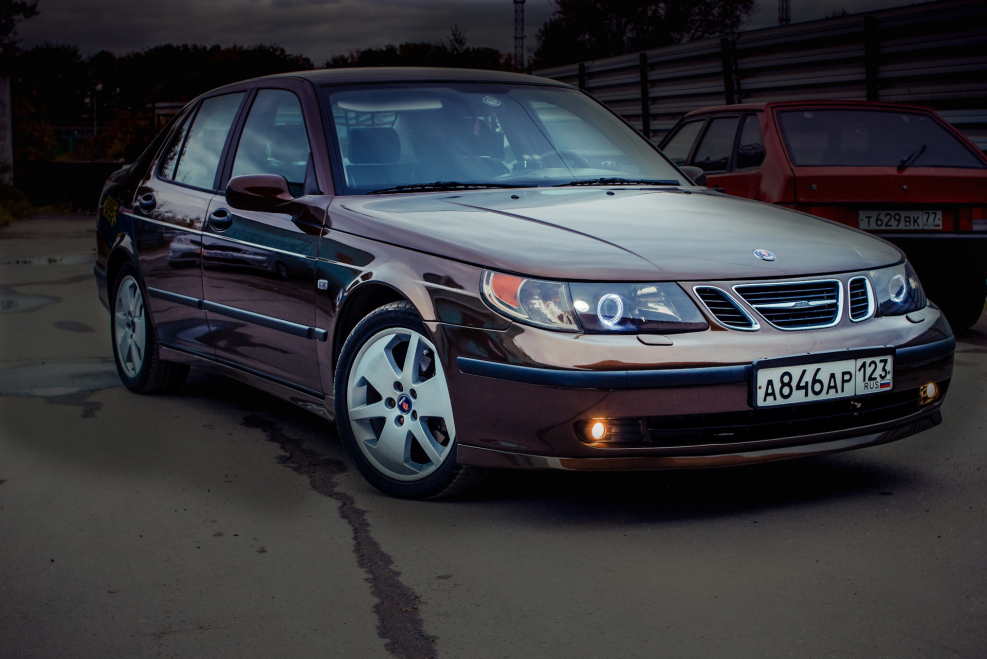 Saab 9-5 Angel Eyes