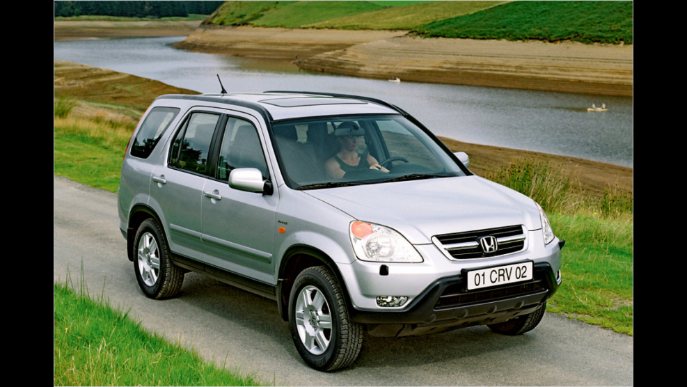 Спойлер на Honda CR-V 2002-2006