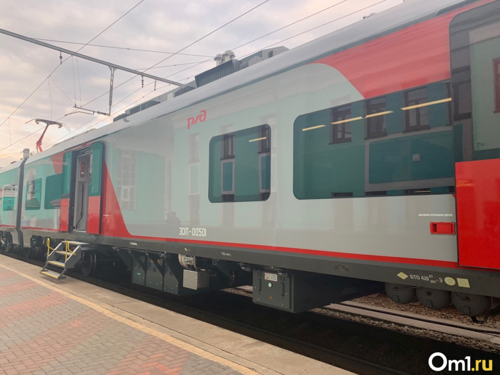 Электропоезд Ласточка Омск