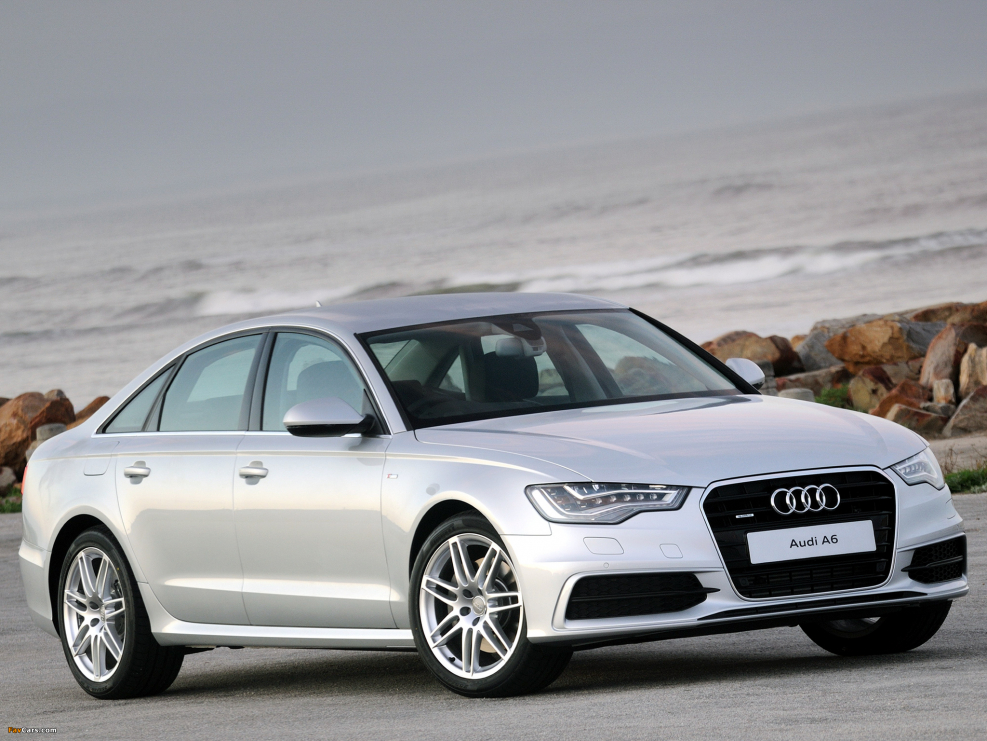 Audi a6 c8 White