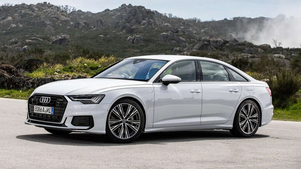 Audi a6 c8 White