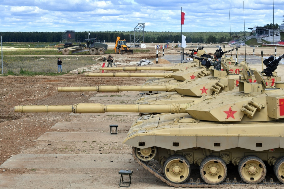 Армия 2021 танковый биатлон