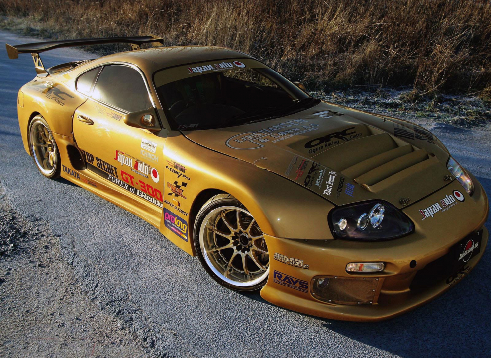 Toyota Supra тюнингованная