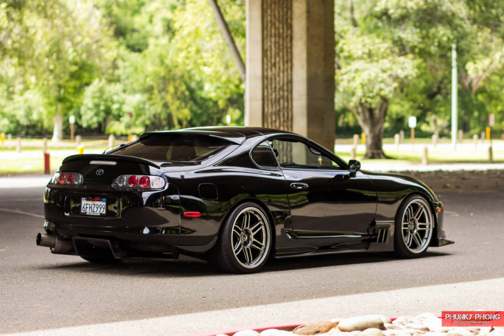 Toyota Supra a80 Black