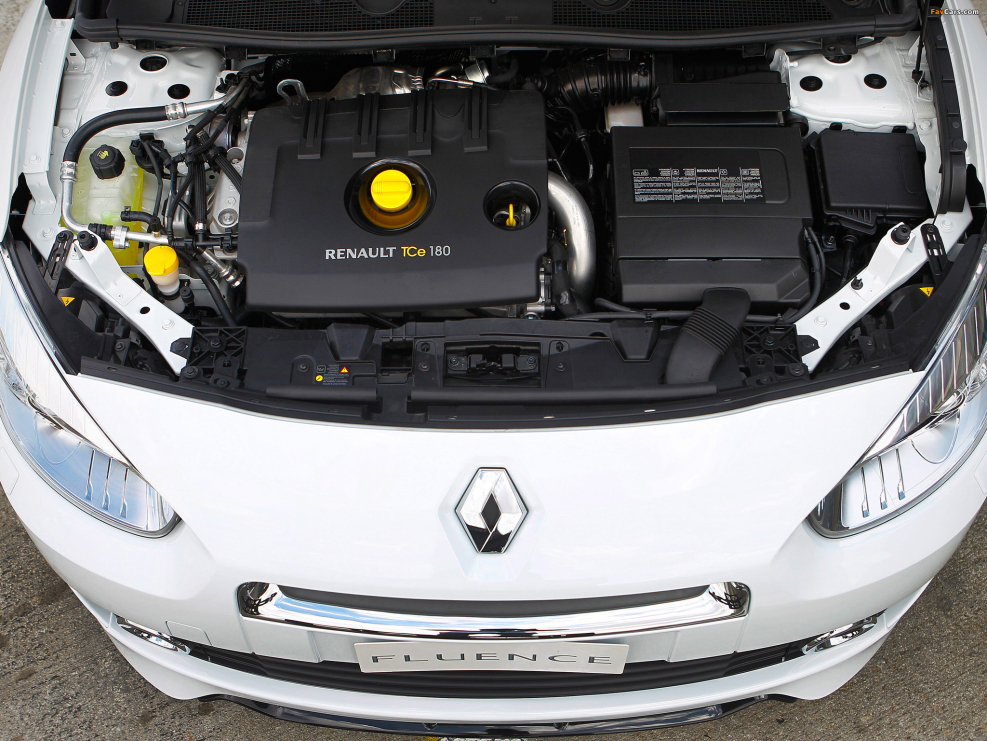 Renault Fluence 2012 двигатель