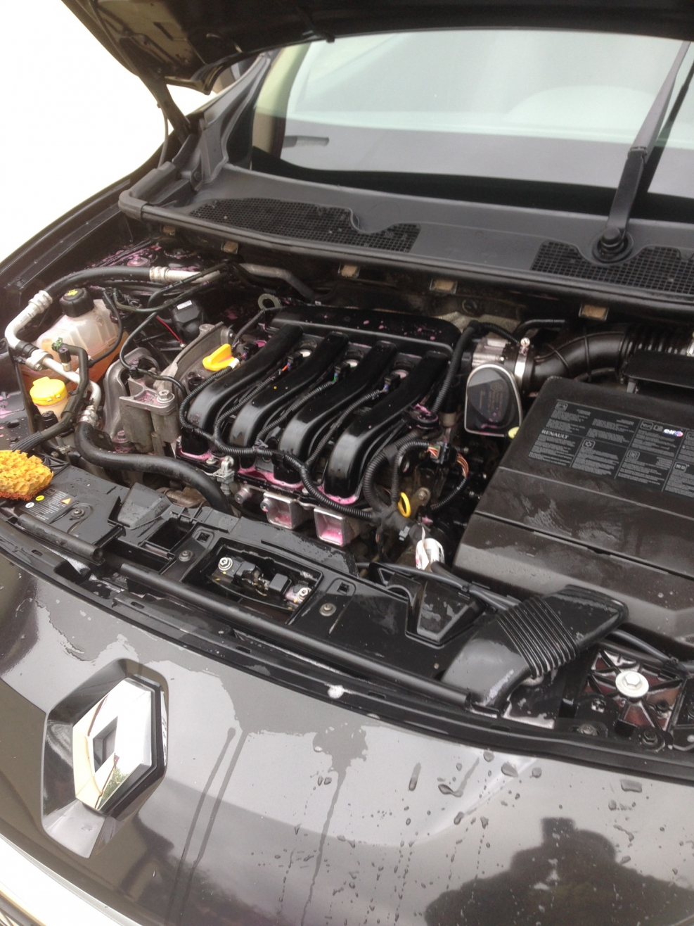 Renault Megane 2 под капотом