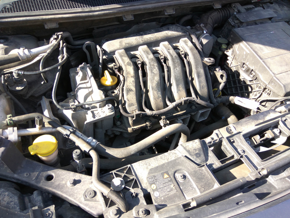 Газовый упор капота Renault Fluence