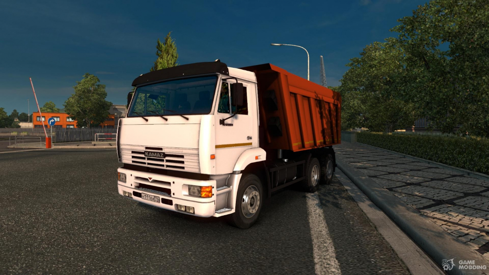 КАМАЗ 6520 аварь
