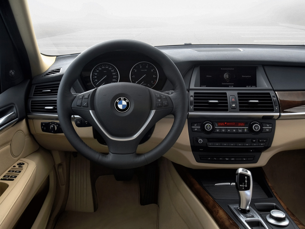 BMW x5 2007 салон