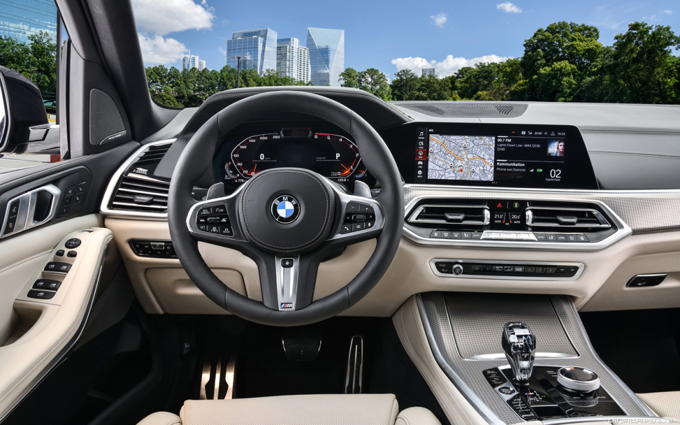 BMW x5 2019 салон