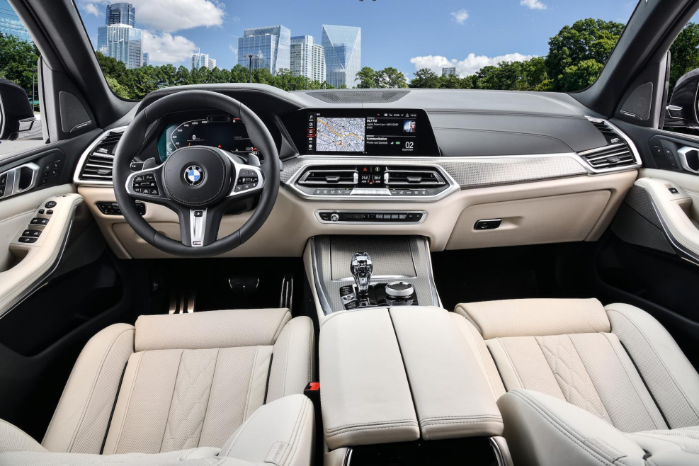 BMW x5 g05 салон