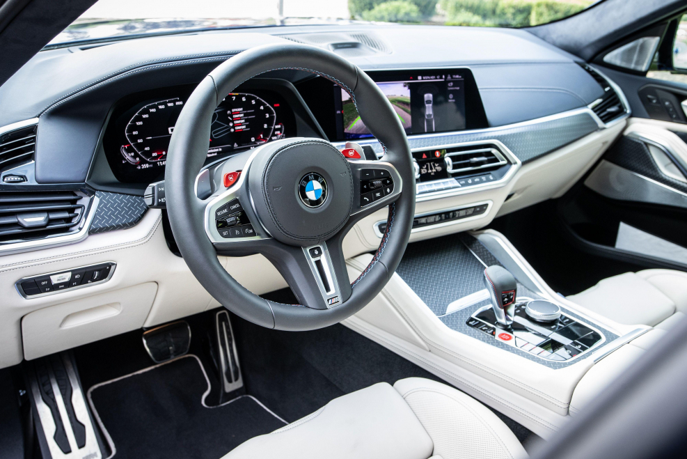 BMW x5 новый салон