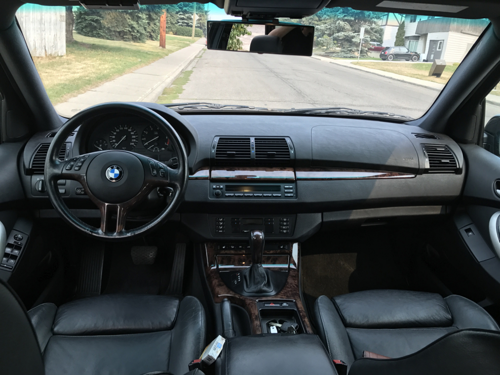 BMW x5 2007 салон
