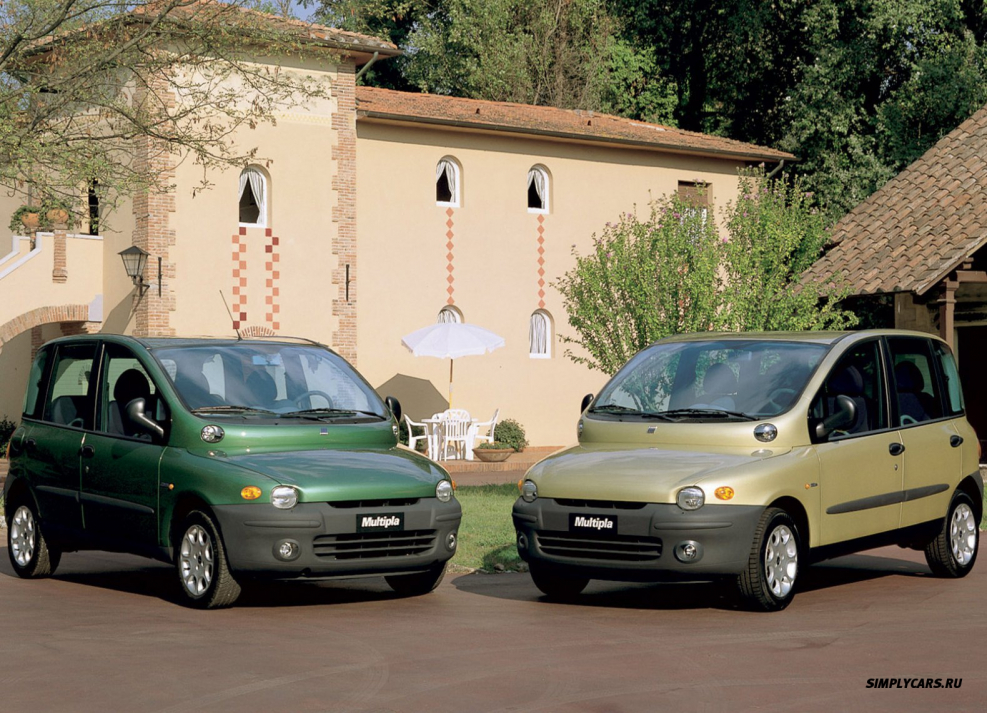 Fiat multipla фото салона