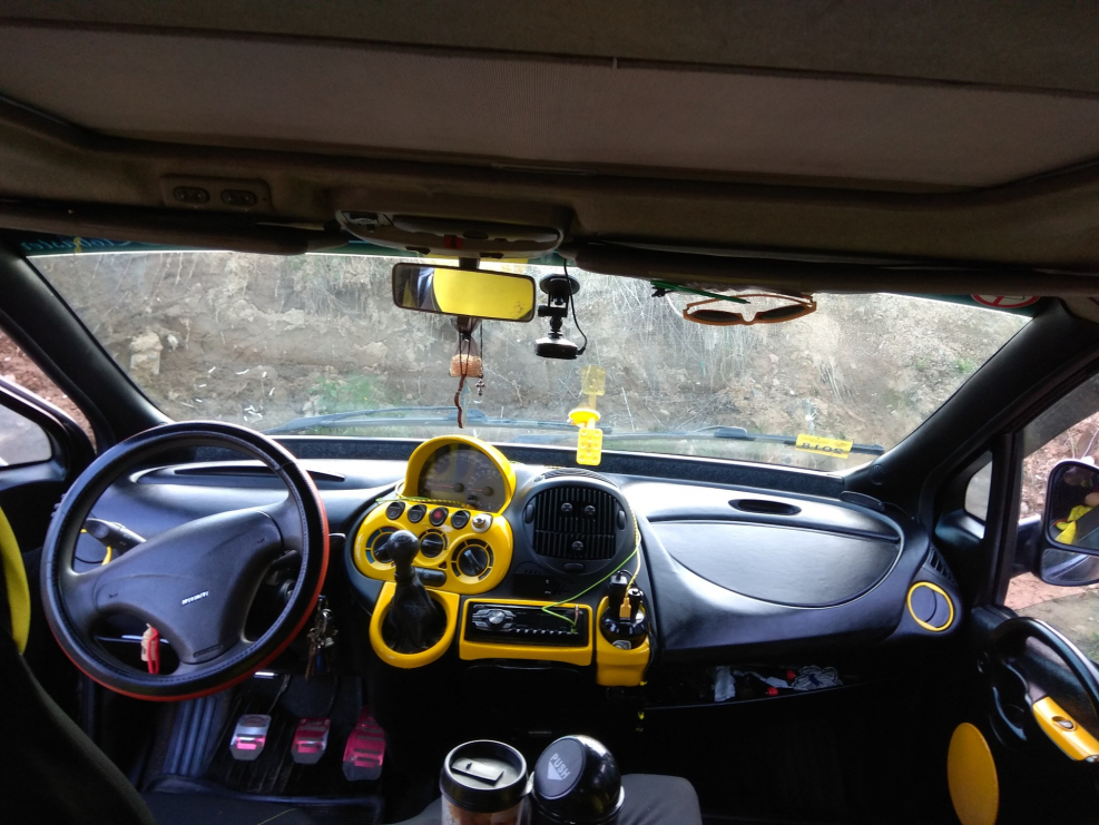 Fiat Multipla 2 салон