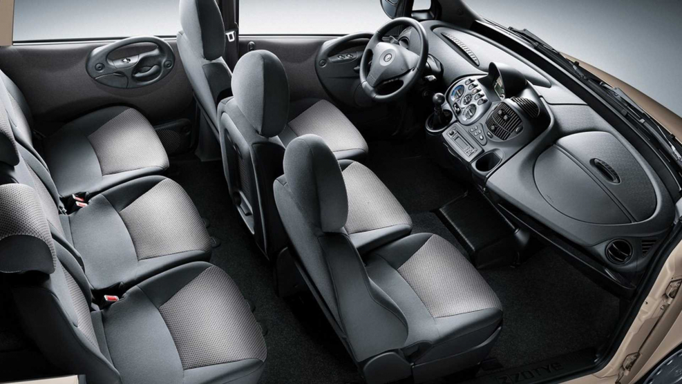 Fiat Multipla интерьер