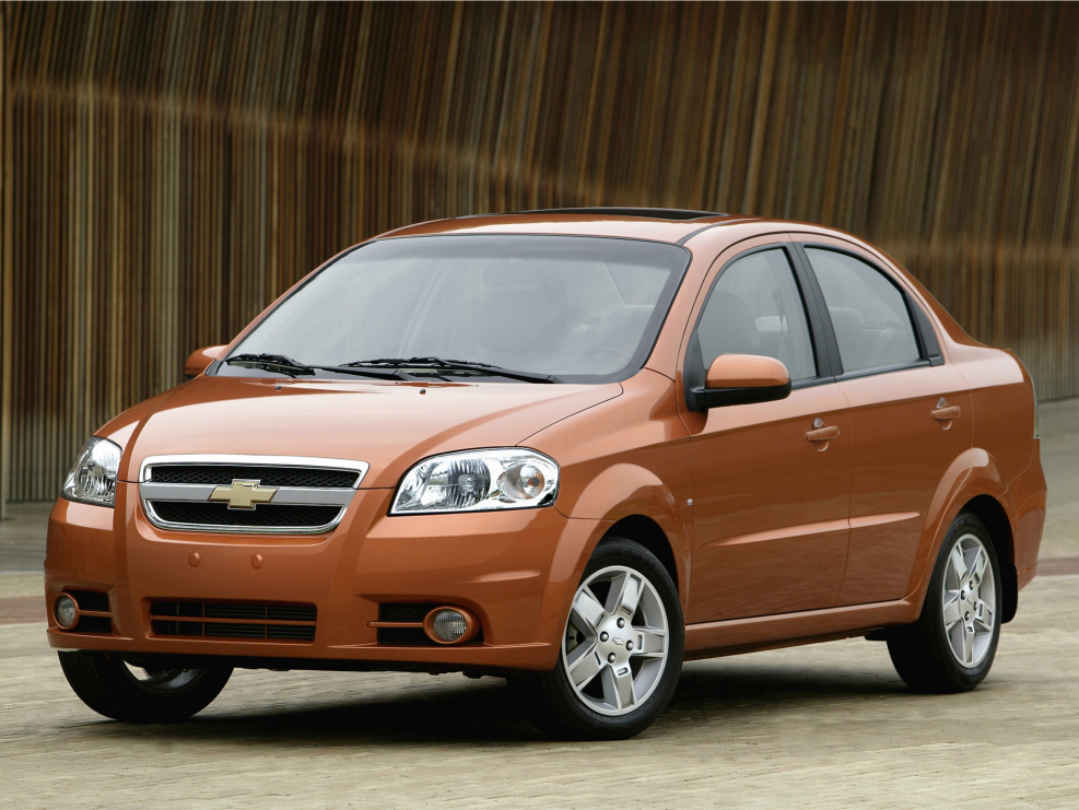 Chevrolet Aveo t250 седан