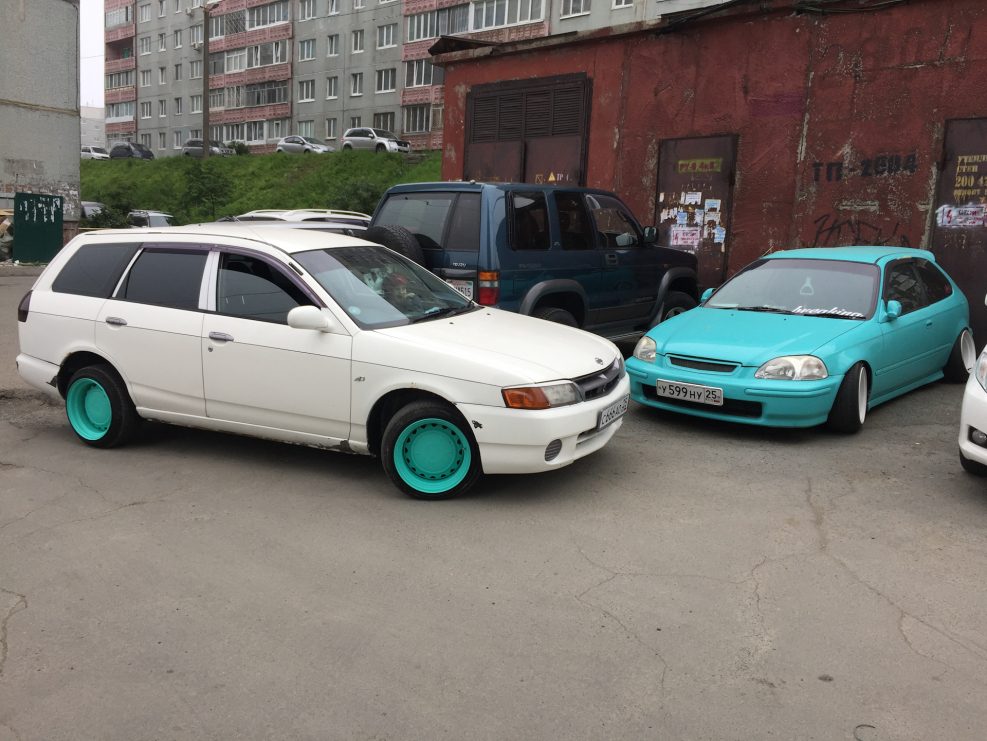 Nissan ad y11 краска 040