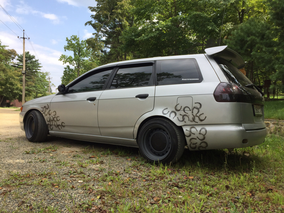 Nissan Wingroad y11 заниженный