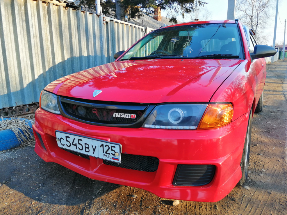 Обвес на Nissan Wingroad y11